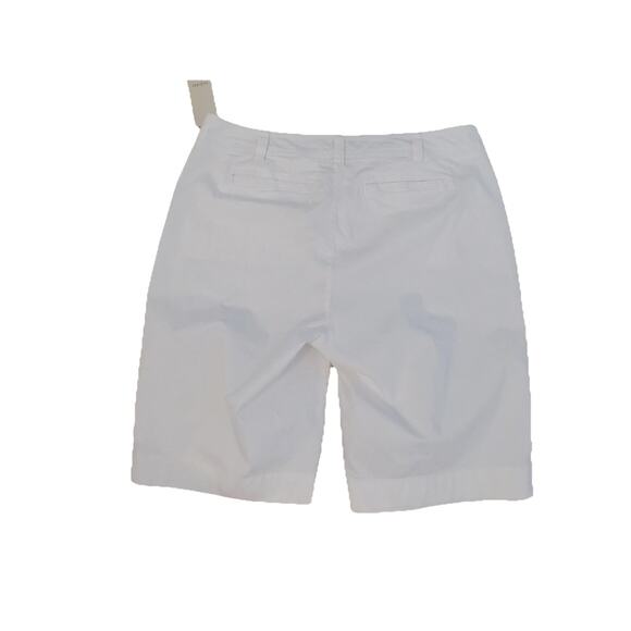 Sejour Nordstrom white Bermuda shorts womens size 20 W NWT - Picture 3 of 7